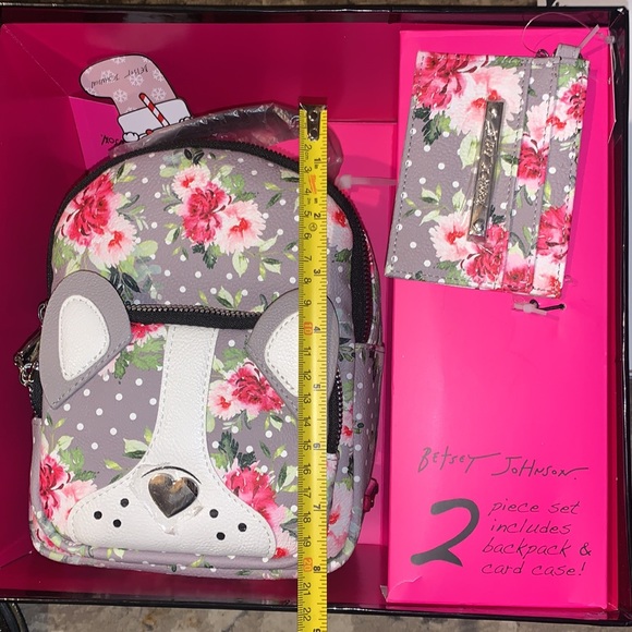 Betsey Johnson backpack and credit card case main image 4